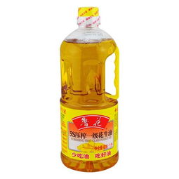 鲁花压榨一级花生油1L